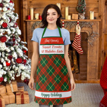 Vakantie Plaid Schort "Sweet Treats"