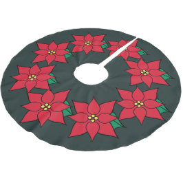 Vakantie Poinsettia Kerstboom Rok