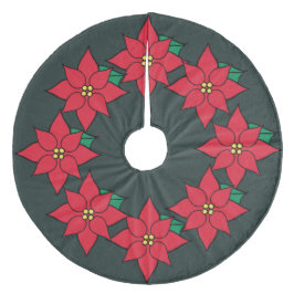 Vakantie Poinsettia Kerstboom Rok