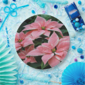Vakantie Poinsettia Papieren Borden Papieren Bordje (Feest)