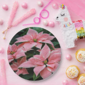 Vakantie Poinsettia Papieren Borden Papieren Bordje (Feest)