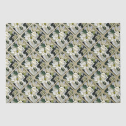 Vakantie Pointsettia Tissuepapier