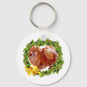 Vakantie Pomeranian Sleutelhanger