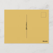 VAKANTIE POMPOEN PUDDING RECEPT | BRIEFKAART (Achterkant)