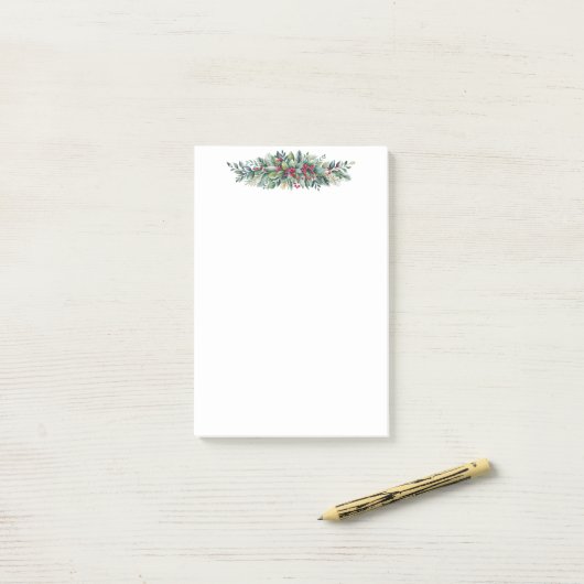 Vakantie post-it® notes (Op bureau)