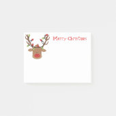 Vakantie Post-it-Notes-Rudolph Post-it® Notes (Voorkant)