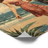  vakantie poster (Hoek)