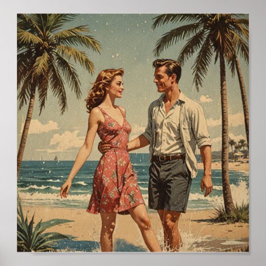  vakantie poster (Voorkant)