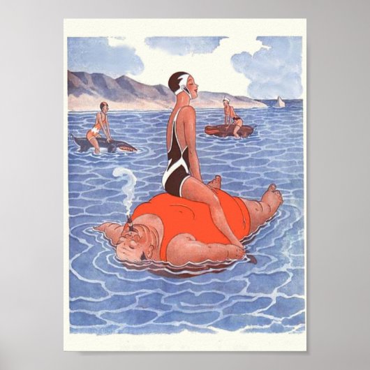  vakantie poster (Voorkant)