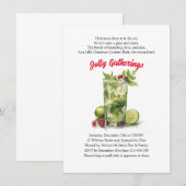 Vakantie Proost en feestelijke cocktails Kaart (Voorkant / Achterkant)