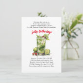 Vakantie Proost en feestelijke cocktails Kaart (Staand voorkant)