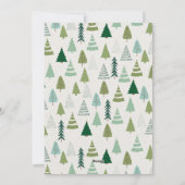 Vakantie Proost Grappige rendieren Ornamenten Kers Feestdagenkaart (Achterkant)