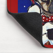 Vakantie Pug Muismat (Hoek)