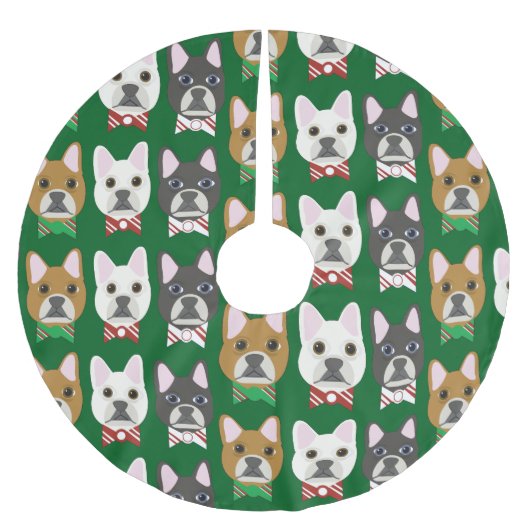 Vakantie Pups Groen Kerstboom Rok (Voorkant)
