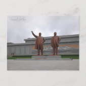 Vakantie Pyongyang Noord-Korea Briefkaart (Voorkant)