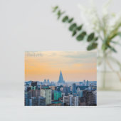 Vakantie Pyongyang Noord-Korea Briefkaart (Staand voorkant)