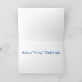 Vakantie Quaker Parakeet Kerst Kaart (Binnen)