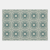  vakantie Quatrefoil Inpakpapier Vel (Voorkant 3)