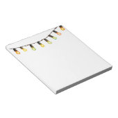 Vakantie Rainbow String Lights - Kerstverlichting Notitieblok (Schuin)