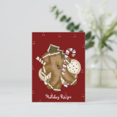 Vakantie Recepten Kaarten Feestdagenkaart (Staand voorkant)