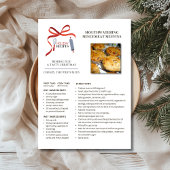 Vakantie recepten Mincemeat Muffins Kerst Kaart