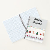 Vakantie recepten spiraal notitieboek (Binnen)