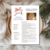 Vakantie Recepten Zweeds Noten Kerst Kaart