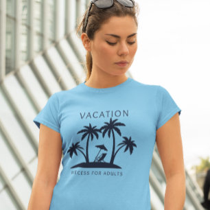 Vakantie - Recess voor volwassenen T-shirt