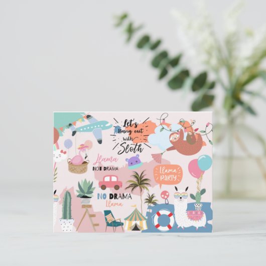 Vakantie/reizen Briefkaart (Staand voorkant)