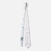 Vakantie Rendier Gepersonaliseerd Stropdas (Achterkant)