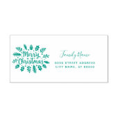 Vakantie retouradres zelfinkende stempel (Design)