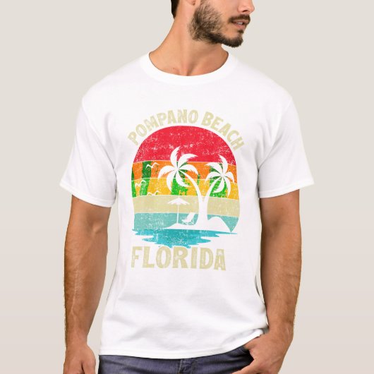 Vakantie  retro t-shirt (Voorkant)