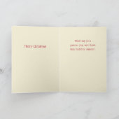 Vakantie rijm Kerst Kaart (Binnen)