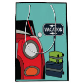 Vakantie Roadtrip Medium Cadeauzakje (Voorkant)