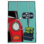 Vakantie Roadtrip Medium Cadeauzakje (Achterkant)