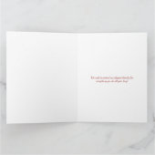 Vakantie Rode Bloemen Stethoscoop Hart Dank u Bedankkaart (Binnen)