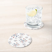 Vakantie Ronde Kartonnen Onderzetter (Insitu)