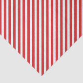 Vakantie rood en wit snoepriet gestreept tissuepapier (Detail)