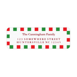 Vakantie Rood & Groen Plein Grens Etiket