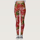 Vakantie-Rozen Leggings (Voorkant)