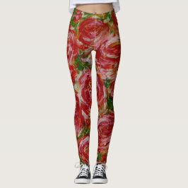 Vakantie-Rozen Leggings