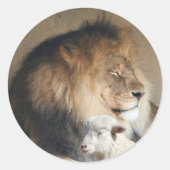 Vakantie rust sticker (Voorkant)