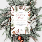 Vakantie Rustiek Kerstfeest Kaart