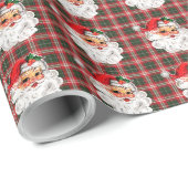 Vakantie Santa Claus inpakpapier (Rol Hoek)