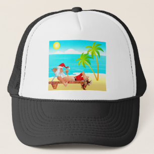vakantie santa claus trucker pet