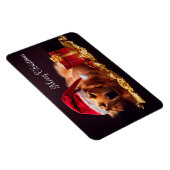 Vakantie Santa Dog Magnet Magneet (Rechterzijde)