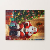 Vakantie Santa Game Puzzel (Horizontaal)