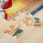 Vakantie Santa Game Puzzel Legpuzzel (Zijkant)