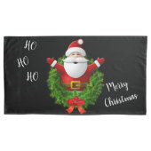 Vakantie Santa Kussensloop-King Maat Kussensloop (Voorkant)