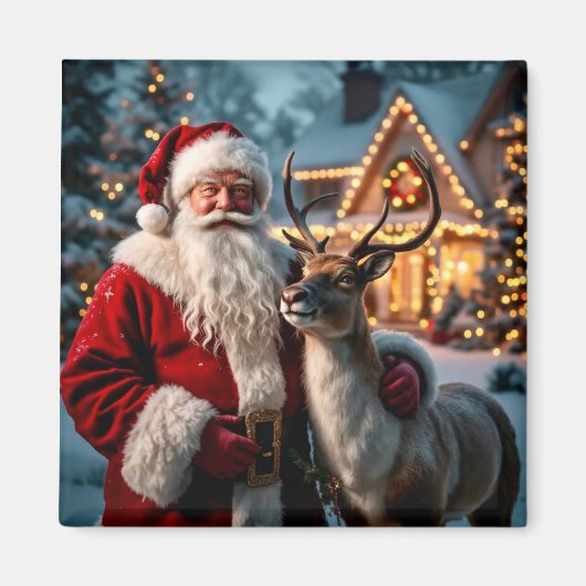 Vakantie Santa Magnet (Voorkant)